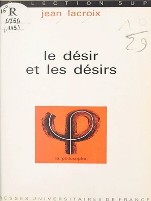 cover image of Le désir et les désirs